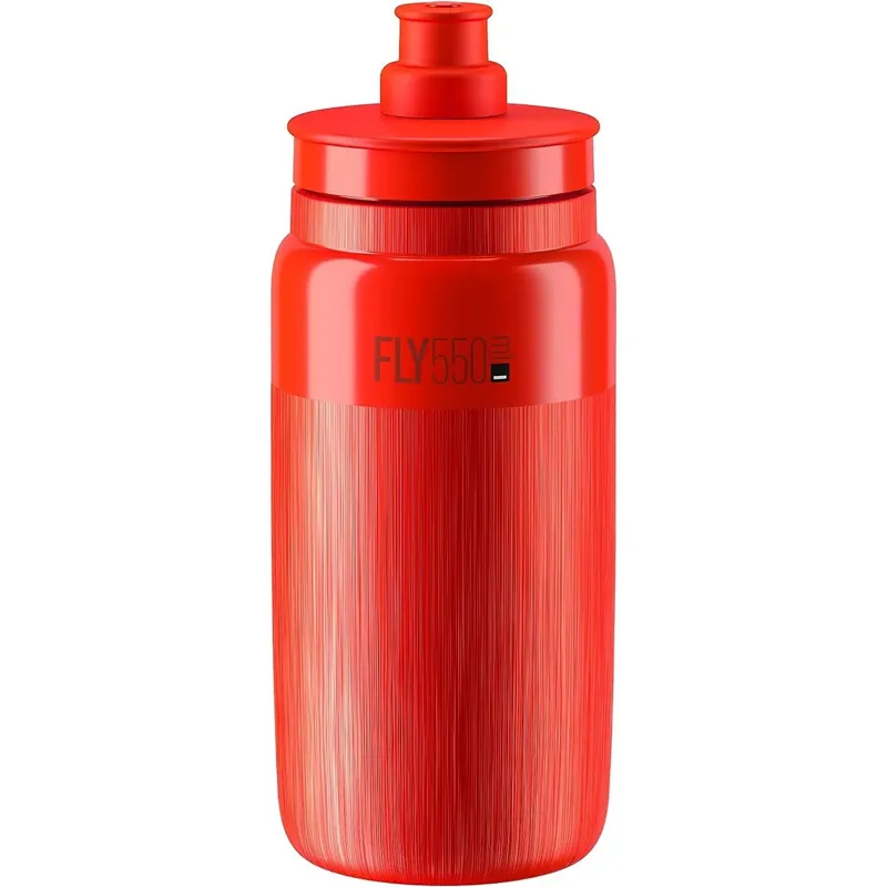 Elite Fly Tex 550ml Water Bottle in Red